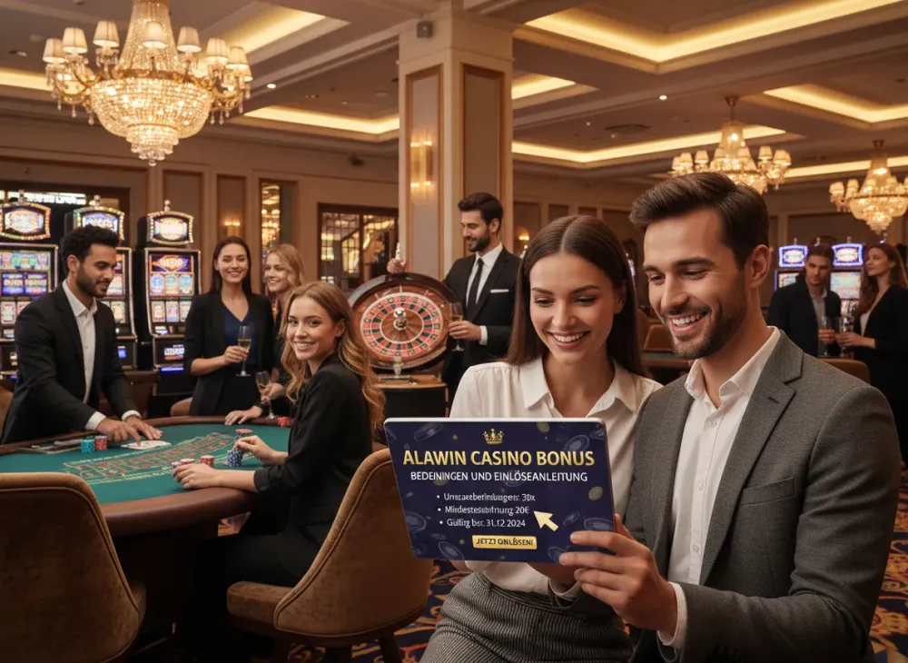 Alawin casino bonus Bedingungen und Einlöseanleitung